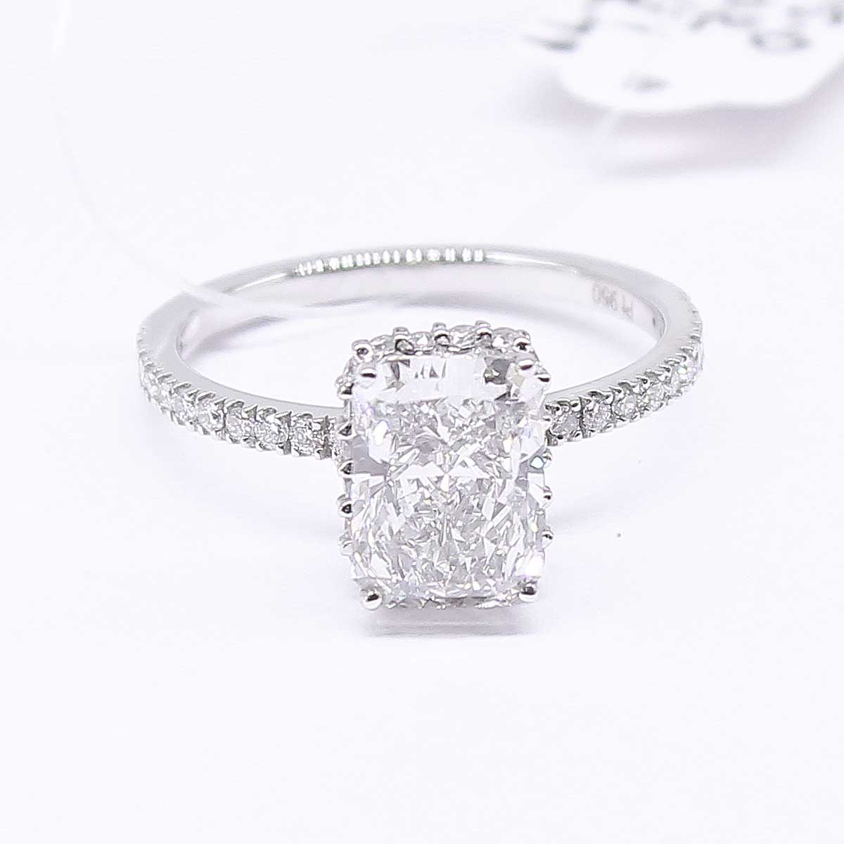 6ct Radiant Halo Engagement Ring Custom by Ascot Diamods | Radiant cut  diamond engagement rings, Radiant cut diamond engagement, Radiant cut  engagement rings
