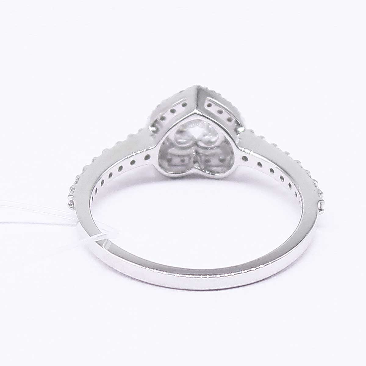 The Elements Air Ring, White, Rhodium plated 5572878 - Jeffrey Jewelry