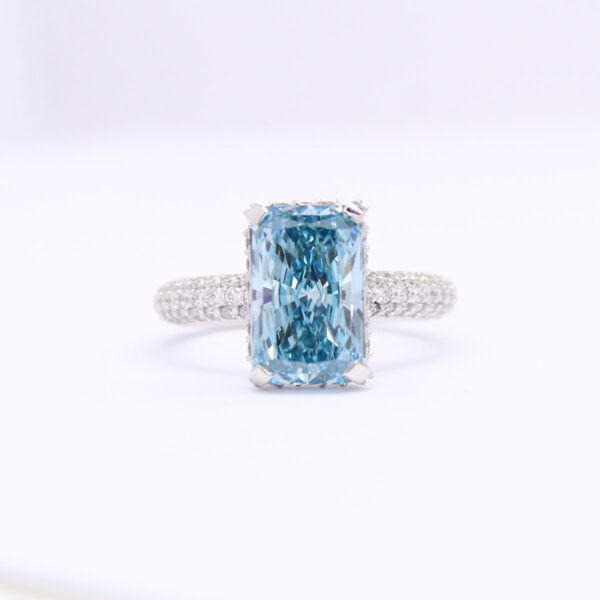 Radiant Cut Blue Diamond