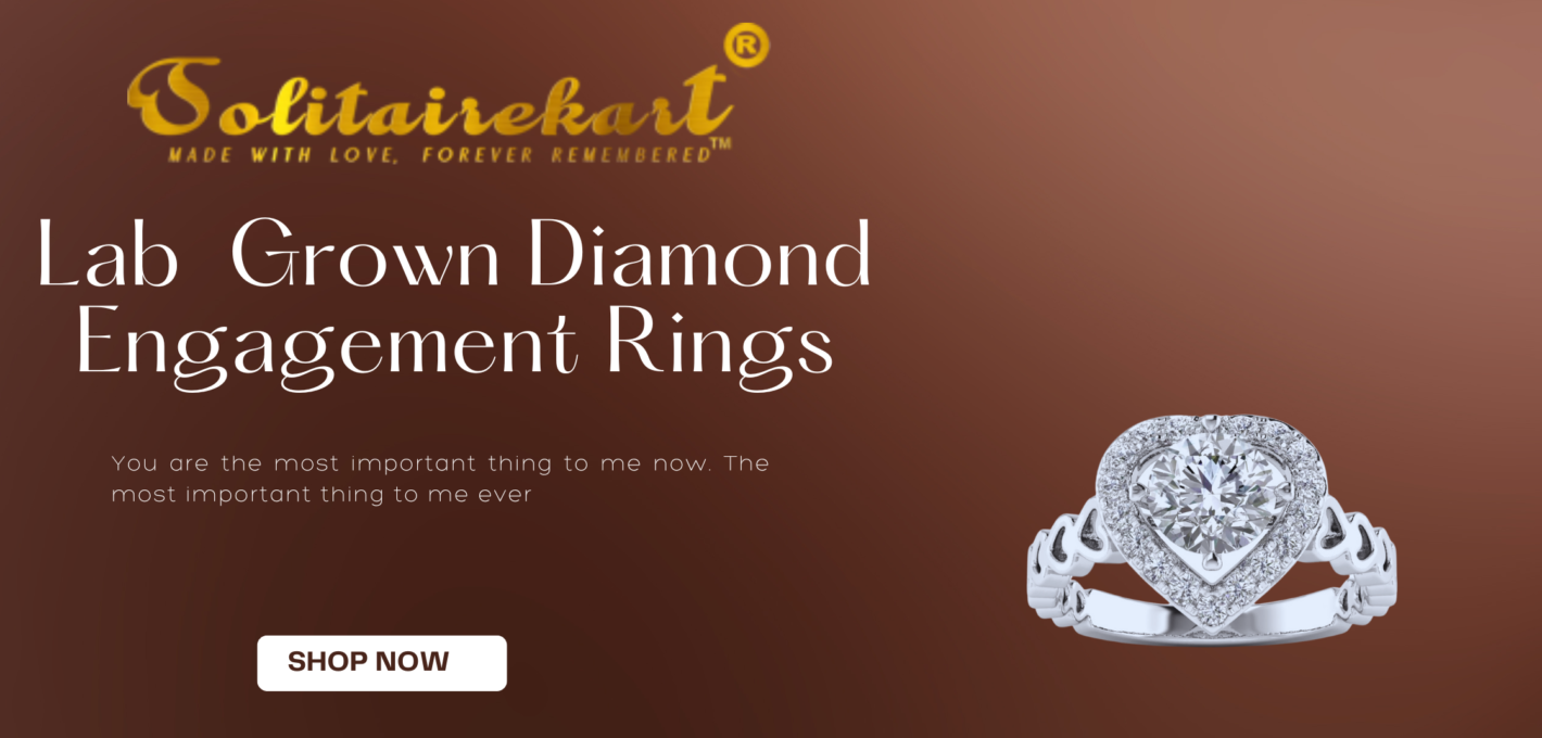 Lab grown Diamond Engagement Ring