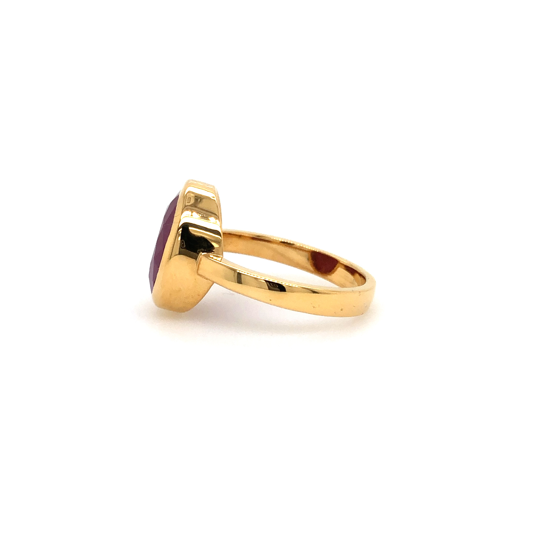 our enchanting 22K Gold Ruby Ring
